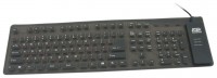 Клавиатура силиконовая  AgeStar AS-HSK810FA Black
