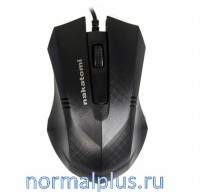 Мышь Nakatomi MRON-04U/USB/Black/проводная