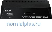 Цифровой ТВ ресивер BBK SMP123 HDT2 Тёмно-серый