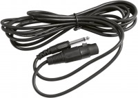 Микрофон беспроводной для караоке Defender MIC-142 черный, кабель 5 м
