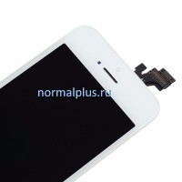 Дисплей для iPhone 5S белый чёрный