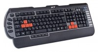 Клавиатура A4Tech G800,3X Fast Gaming,waterproof,PS/2