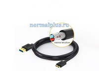 Кабель USB 3.0 (0.30см) для быстрой зарядки и синхронизации данных