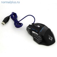Мышь игровая проводная  5500dpi,USB,7кнопок,меняющаяся подсветка