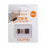 Флеш-накопитель USB 32GB Nano Black QUMO 
