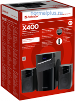 Колонки  2.1 Defender X400 40Вт, Bluetooth, FM/MP3/SD/USB